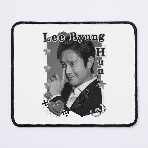 Item preview, Lee Byung-hun (이병헌) Korean Actor Kdrama Black and White Collage Digital Art Portrait designed and sold by AJUNICE STUDIO.