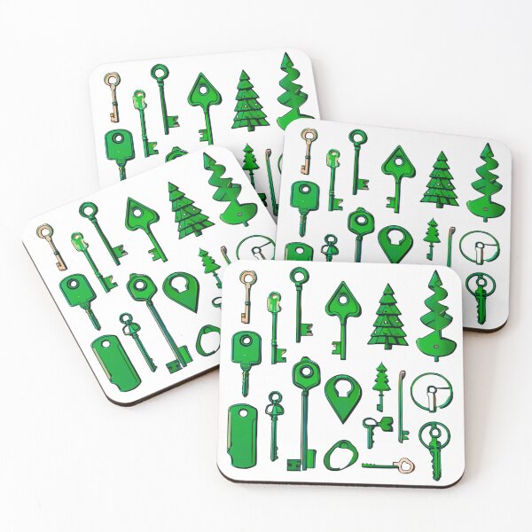 Item preview, Now You Say Christmas Tree Key designed and sold by Zofia Sosnecka.