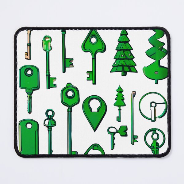 Item preview, Now You Say Christmas Tree Key designed and sold by Zofia Sosnecka.