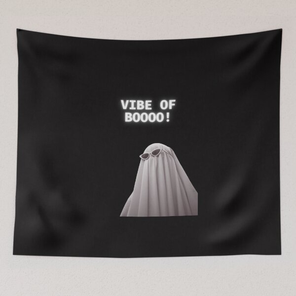 Item preview, Vibe of Boo – Cute Aesthetic Ghost Halloween Design designed and sold by Moon's Arts.