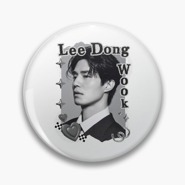 Item preview, Lee Dong-wook (이동욱) Korean Actor Kdrama Black and White Collage Digital Art Portrait designed and sold by AJUNICE STUDIO.