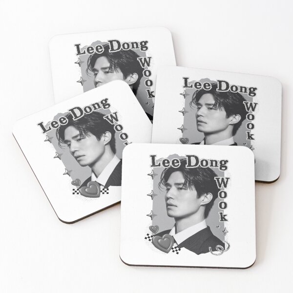 Item preview, Lee Dong-wook (이동욱) Korean Actor Kdrama Black and White Collage Digital Art Portrait designed and sold by AJUNICE STUDIO.