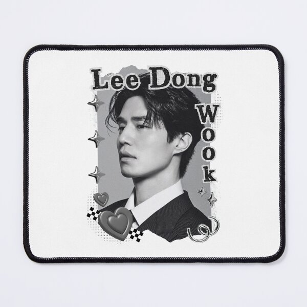 Item preview, Lee Dong-wook (이동욱) Korean Actor Kdrama Black and White Collage Digital Art Portrait designed and sold by AJUNICE STUDIO.