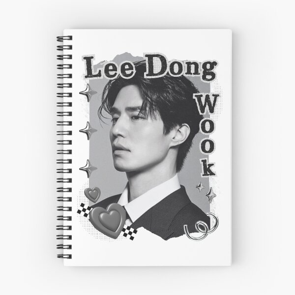 Item preview, Lee Dong-wook (이동욱) Korean Actor Kdrama Black and White Collage Digital Art Portrait designed and sold by AJUNICE STUDIO.