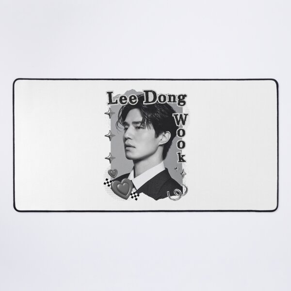 Item preview, Lee Dong-wook (이동욱) Korean Actor Kdrama Black and White Collage Digital Art Portrait designed and sold by AJUNICE STUDIO.