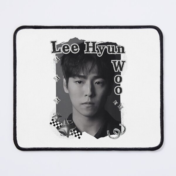 Item preview, Lee Hyun-woo (이현우) Korean Actor Kdrama Black and White Collage Digital Art Portrait designed and sold by AJUNICE STUDIO.