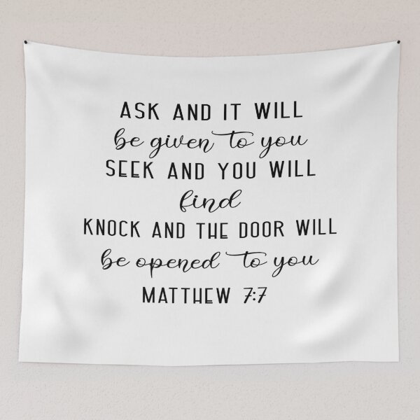 Item preview, matthew 7:7 designed and sold by OCD_JESSICA.