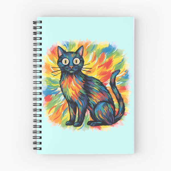 Item preview, A beautiful colourful cat designed and sold by Studio Nigel.