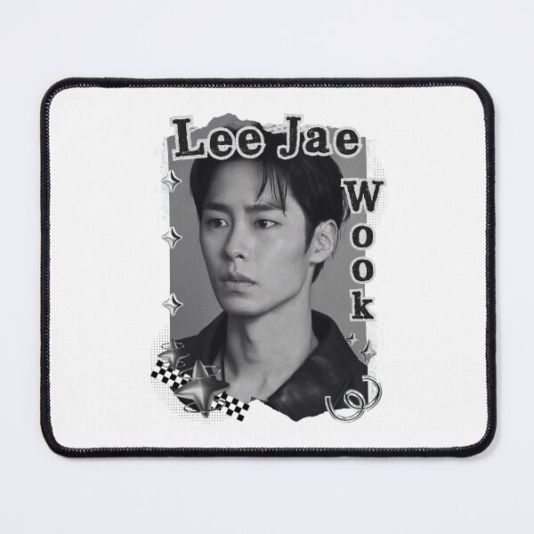 Item preview, Lee Jae-wook (이재욱) Korean Actor Kdrama Black and White Collage Digital Art Portrait designed and sold by AJUNICE STUDIO.