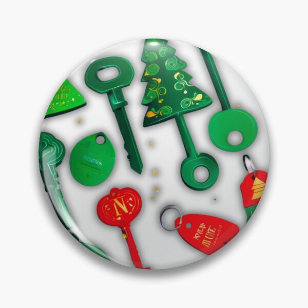 Item preview, Now You Say Christmas Tree Key designed and sold by Zofia Sosnecka.