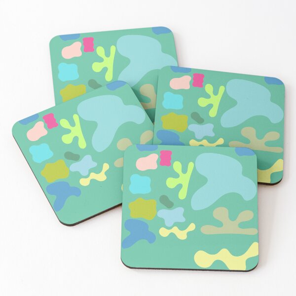 Item preview, Irregular abstract Summer shapes designed and sold by BritishDelights.
