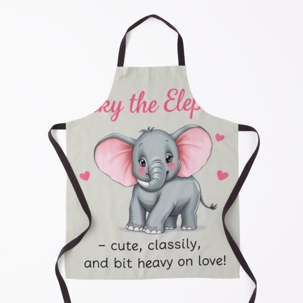 Item preview, Pinky the Elephant – cute, classy, and a bit heavy on love designed and sold by SSMC DREAM DESIGN.