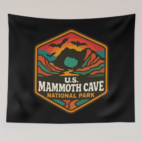 Item preview, Mammoth Cave National Park Trippy designed and sold by TomFrontierArt.