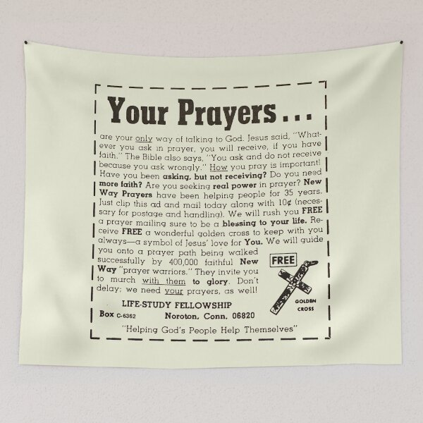 Item preview, Your Prayers — Mail-Order Salvation designed and sold by ChickenFund.