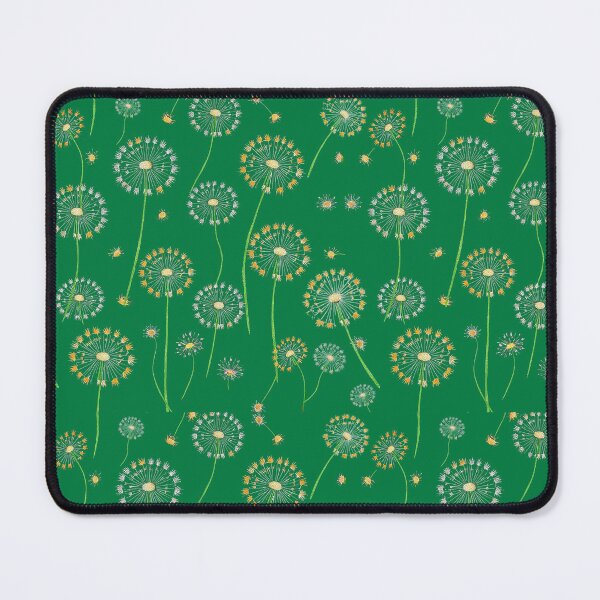 Item preview, Elegant Dandelion Pattern on Green – Modern Botanical Art Print designed and sold by PAPIRO SIGLO XXI.