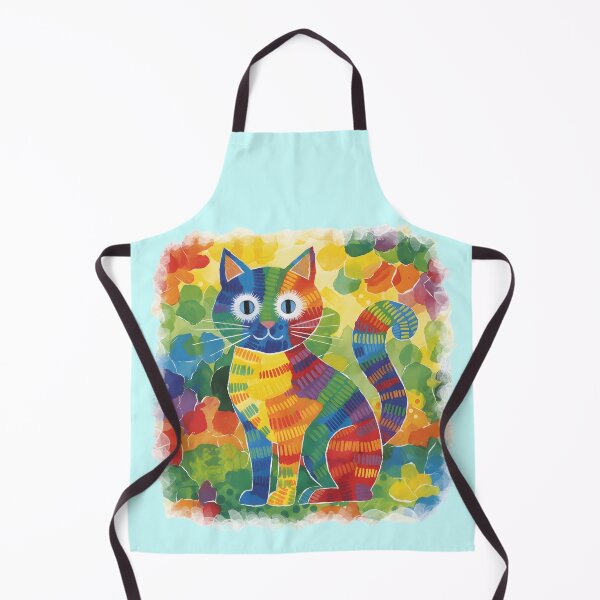 Item preview, A beautiful, very colourful cat designed and sold by Studio Nigel.