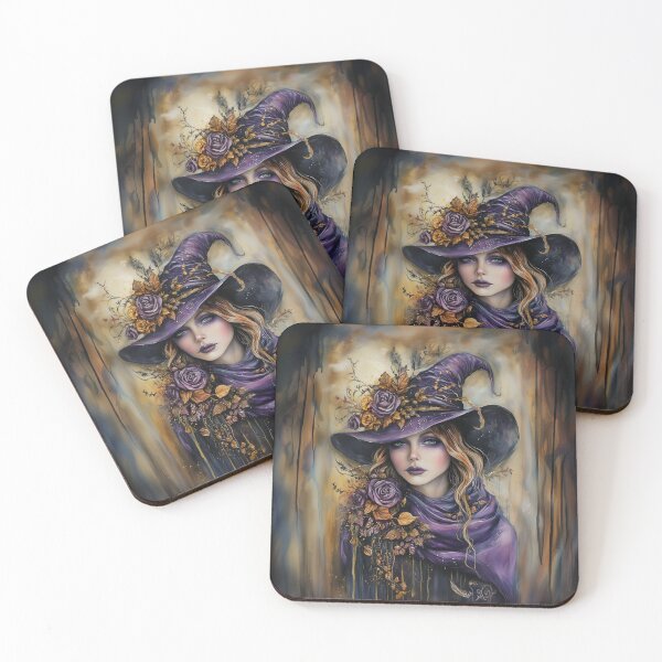Item preview, Halloween Art / Boho Witch - Autumn designed and sold by Aubergine Designs.
