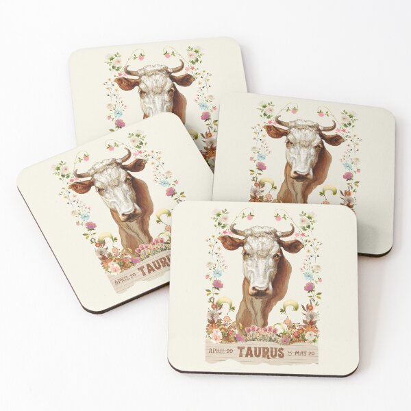Item preview, Taurus Vintage Floral | Zodiac Sign designed and sold by JuanaDesigns.