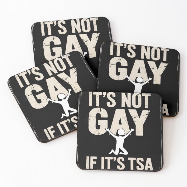 Item preview, Saying I'm Not Gay If It's TSA Airport Humor Security  designed and sold by KonstanKoraner.