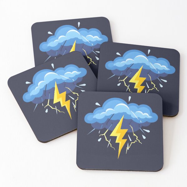 Item preview, Thunderstorm with Lightning and Rain designed and sold by Danivique.