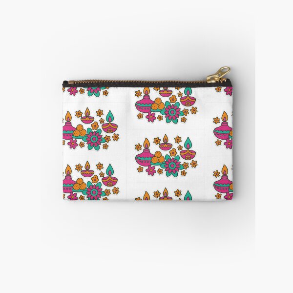 Artikelvorschau, Diwali-Diyas und Blumen-Illustration mit lebendigen Farben, isoliertes PNG-Design, KI-generiert entworfen und verkauft von dvoevnore.