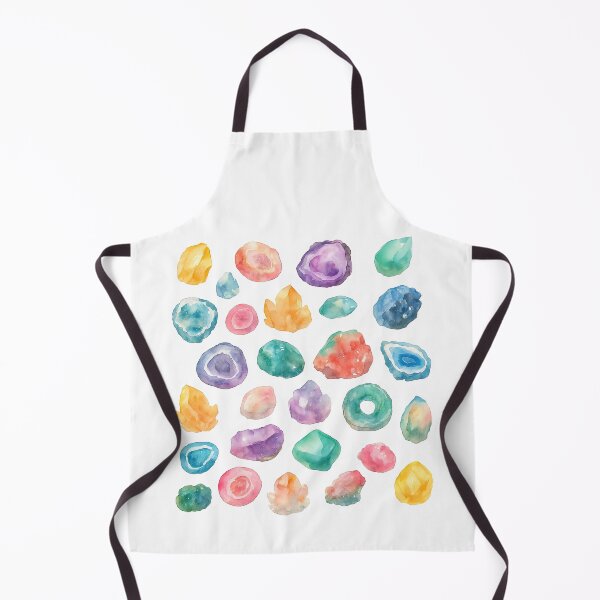 Item preview, Watercolor Crystal and Gemstone Collection Illustration designed and sold by ArtfulWeave.