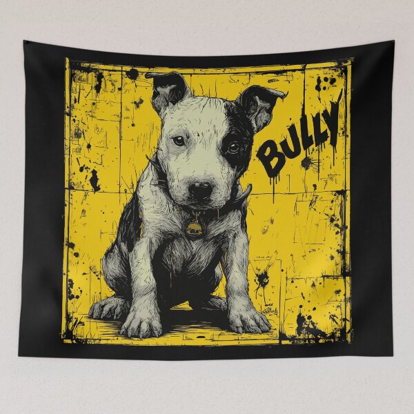 Item preview, Life is Better with a Bully – Bull Terrier Comic Art designed and sold by drizzd.