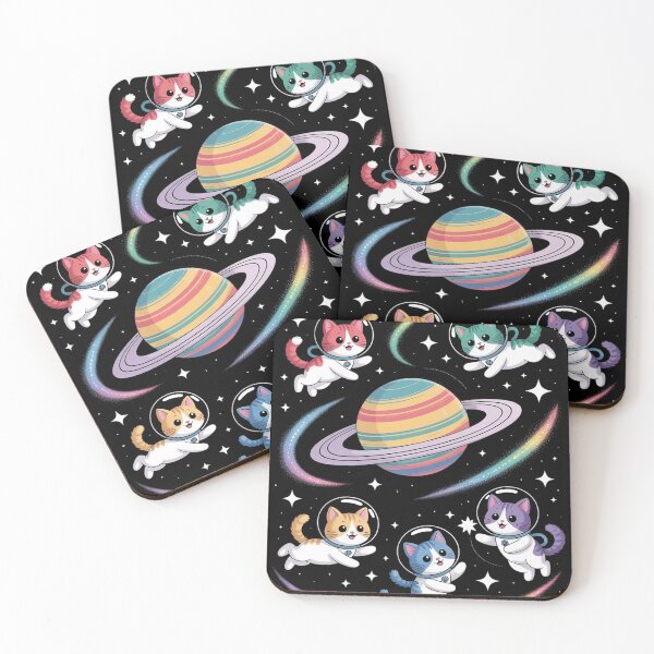 Item preview, Gay Cats In Space Rainbow Pride Month Lgbtq Ally Women Girls  designed and sold by KonstanKoraner.