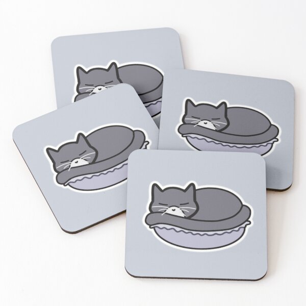 Item preview, Earl Grey Kitty Macaron - Cute Dessert Cat Design designed and sold by thefloralpeach-art.