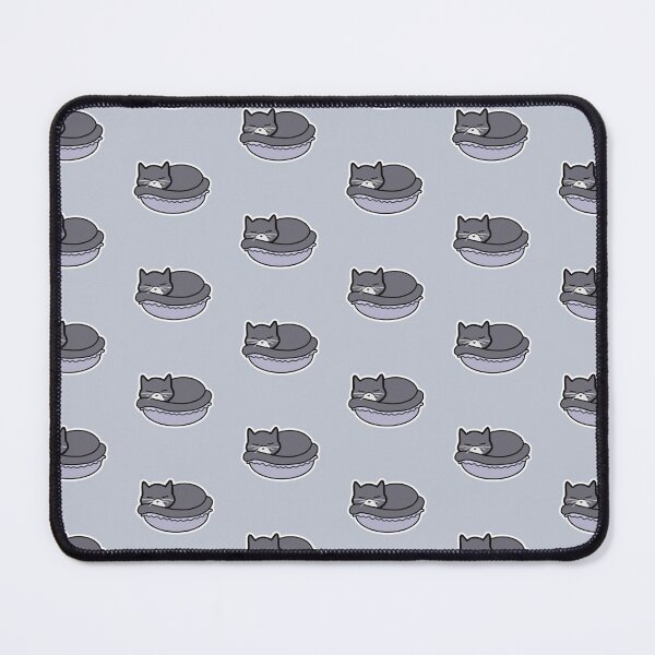 Item preview, Earl Grey Kitty Macaron - Cute Dessert Cat Design designed and sold by thefloralpeach-art.