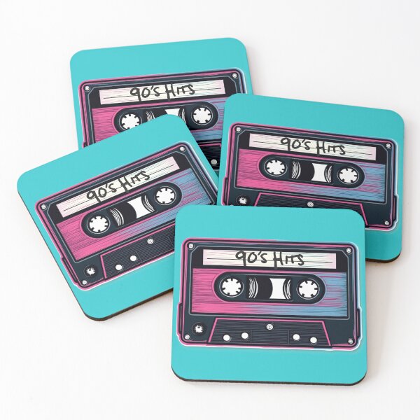 Item preview, 90's Hits Cassette Tape Mixtape designed and sold by WHITE FLAME PRINTS.