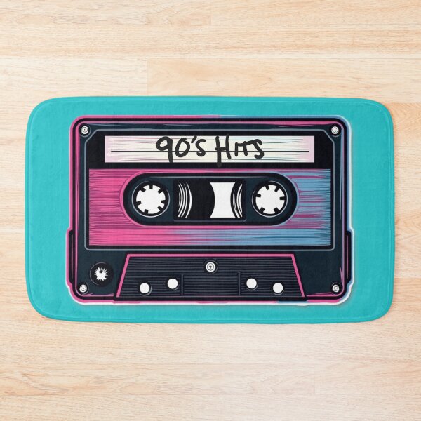 Item preview, 90's Hits Cassette Tape Mixtape designed and sold by WHITE FLAME PRINTS.