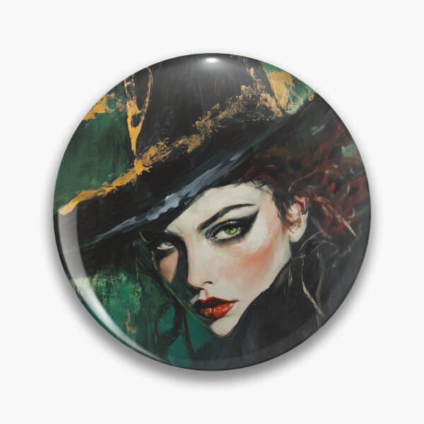 Item preview, Halloween Art / Vintage Witch - Eve designed and sold by Aubergine Designs.