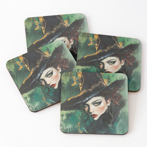 Item preview, Halloween Art / Vintage Witch - Eve designed and sold by Aubergine Designs.