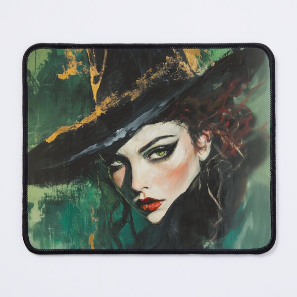 Item preview, Halloween Art / Vintage Witch - Eve designed and sold by Aubergine Designs.