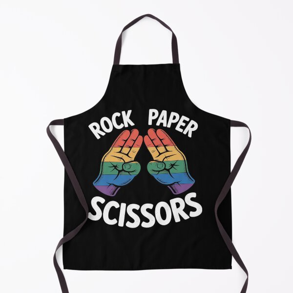 Item preview, Gay Lesbian Rock Paper Scissors Rainbow Pride Lgbt Women designed and sold by KonstanKoraner.