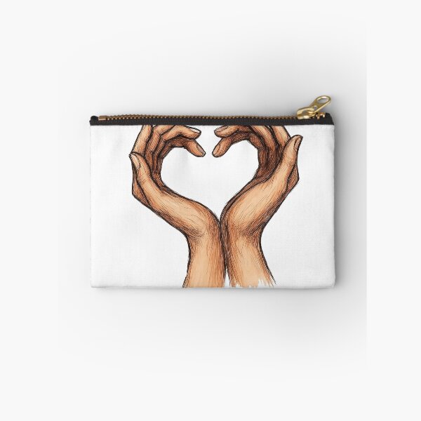 Item preview, Sketch Hands Forming Heart Symbol Illustration designed and sold by ArtfulWeave.