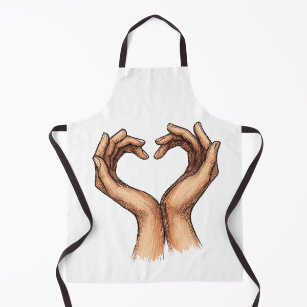 Item preview, Sketch Hands Forming Heart Symbol Illustration designed and sold by ArtfulWeave.