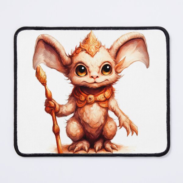 Item preview, Charming Little Ifrit Demon: Whimsical Cartoon Character Art designed and sold by LanaGustavsson.
