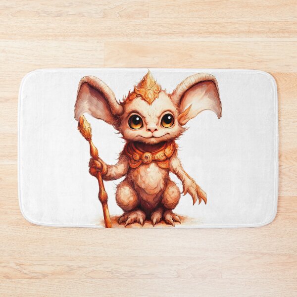 Item preview, Charming Little Ifrit Demon: Whimsical Cartoon Character Art designed and sold by LanaGustavsson.