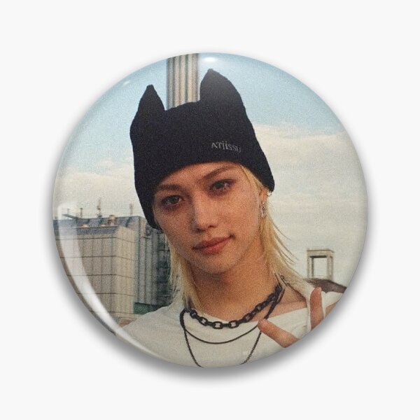 Item preview, cute kitty cat Stray Kids Lee Felix sunshine yongbok ethereal prince photo skz kpop you make stray kids stay designed and sold by Kpop-Noona.