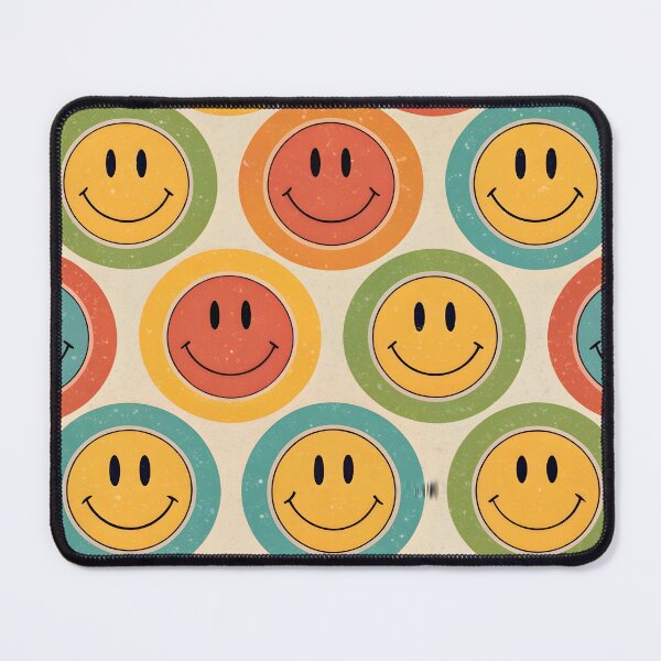 Item preview, Smiling emoji pattern designed and sold by trendspatterns.