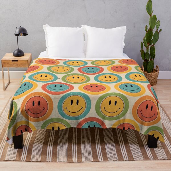 Item preview, Smiling emoji pattern designed and sold by trendspatterns.