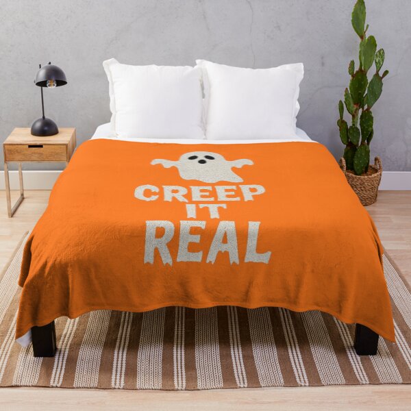 Item preview, Creep It Real Funny Halloween Ghost designed and sold by JWSkylarkApp.