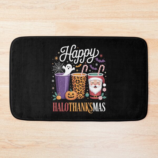 Item preview,  Happy Hallothanksmas Halloween Thanksgiving Christmas designed and sold by Gogetgiggles.