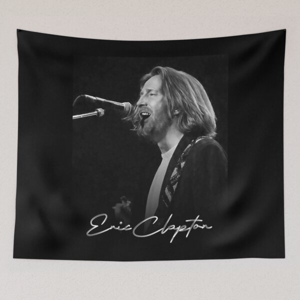 Item preview, eric clapton black and white designed and sold by AiidonassArt.