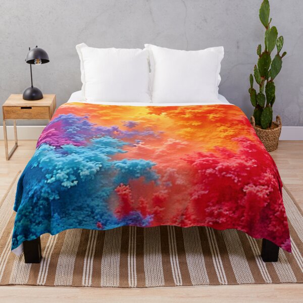 Item preview, Vibrant Abstract Cloud Hues Design designed and sold by Health And Fitness Posts e-Store.