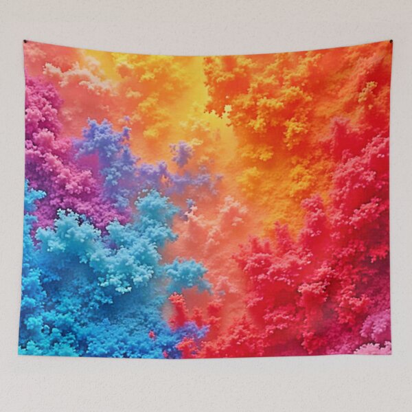 Item preview, Vibrant Abstract Cloud Hues Design designed and sold by Health And Fitness Posts e-Store.
