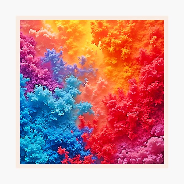 Item preview, Vibrant Abstract Cloud Hues Design designed and sold by Health And Fitness Posts e-Store.