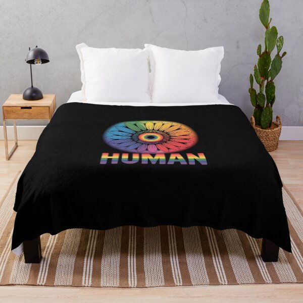 Item preview, Human Sunflower Rainbow LGBT Flag Gay Pride Proud LGBT  designed and sold by dainegilbert.